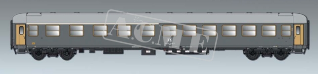 ACME 51291 - H0 - Personenwagen UIC-X, 1./2. Kl., FS, Ep. IV